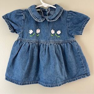 Vintage Sesame Street Denim Dress